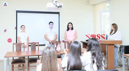 Հայաստանի Հաշվապահների Ասոցիացիայի նախագահ Հերմինե Թովմասյանի հանդիպումը ՀՊՏՀ ֆինանսատնտեսագիտական քոլեջի ուսանողների հետ